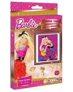Набор для детского творчества Вышивка гладью Barbie Аспект