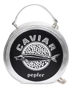 Клатч кожаный Caviar Pepfer