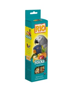 Лакомство Sticks для попугаев с фруктами и ягодами 150 Rio