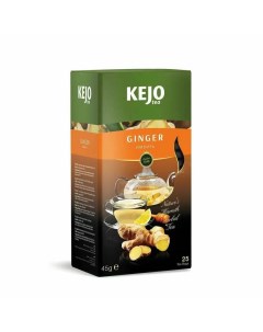 Чай травяной Ginger имбирь 25 пакетиков Kejo tea