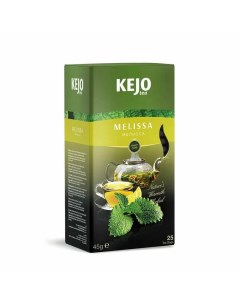 Чай травяной Melissa мелисса 25 пакетиков Kejo tea