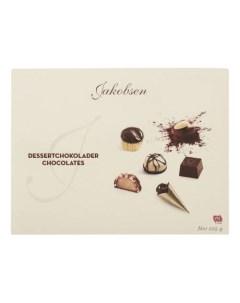 Конфеты шоколадные Dessert 225 г Jacobsens