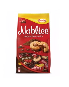 Печенье с какао начинкой 350 г Noblice