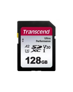 Карта памяти 128Gb Secure Digital XC 340S UHS I U3 V30 A1 TS128GSDC340S Transcend