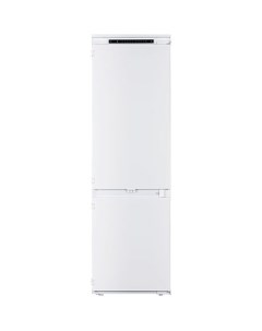 Встраиваемый холодильник RFCB 350 NFW белый Hiberg