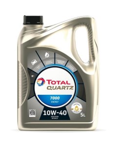 Моторное масло Quartz 7000 10W 40 5л полусинтетическое Total
