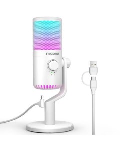 Микрофон DM30 RGB белый Maono