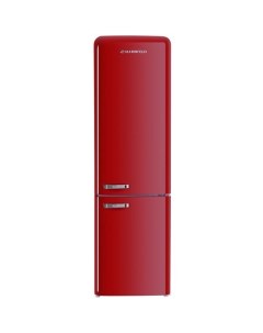 Холодильник двухкамерный MFF186NFRR красный Maunfeld