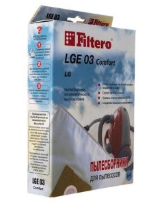 Мешок для пылесоса LGE 03 4 Comfort Filtero