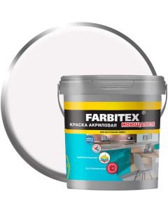 Моющаяся акриловая краска Farbitex