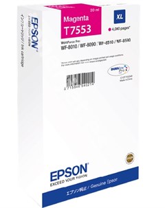 Картридж повышенной емкости с пурпурными чернилами T7553 для WF 8090 8590 Epson