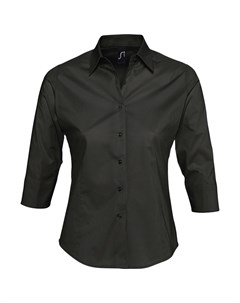 Рубашка женская с рукавом 3 4 EFFECT 140 черная размер M No name