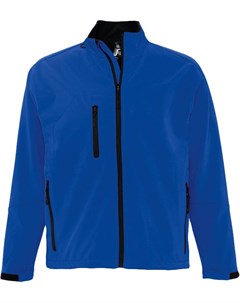 Куртка мужская на молнии RELAX 340 ярко синяя размер M No name