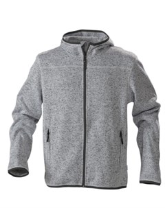 Куртка флисовая мужская RICHMOND серый меланж размер M No name