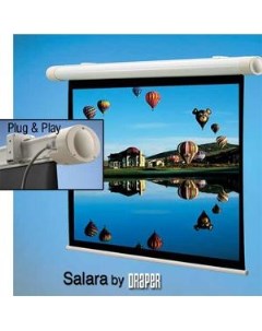 Проекционный экран_Salara HDTV 9 16 269 106 132 234 MW ebd 12 Draper