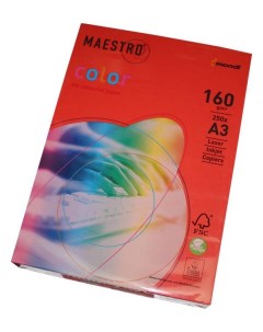 Бумага_Maestro Color 160 г м2 297x420 мм интенсив Mondi