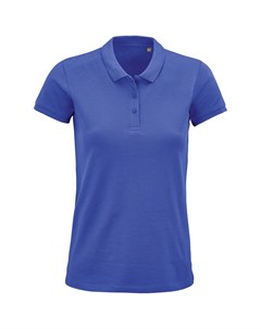 Рубашка поло женская Planet Women ярко синяя размер XL No name