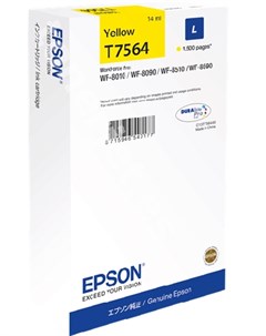 Картридж с желтыми чернилами T7564 для WF 8090 8590 Epson