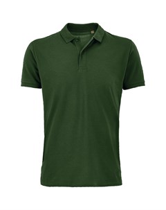 Рубашка поло мужская Planet Men темно зеленая размер 4XL No name