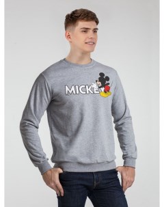 Свитшот Mickey Mouse серый меланж размер L No name