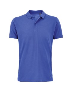 Рубашка поло мужская Planet Men ярко синяя размер XXL No name