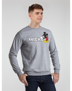 Свитшот Mickey Mouse серый меланж размер M No name