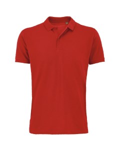 Рубашка поло мужская Planet Men красная размер 4XL No name