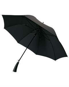 Зонт трость с фактурной тканью Ricardo черный No name