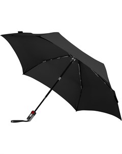 Зонт складной TS220 с безопасным механизмом черный No name