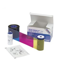 Набор для печати картридж с полноцветной лентой YMCKT чистящий ролик и карта Entrust 525150 004 Datacard