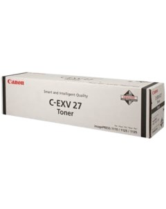 Картридж лазерный C EXV27 2784B002 черный 1шт 69000 страниц оригинальный для ImagePress 1110 1125 11 Canon