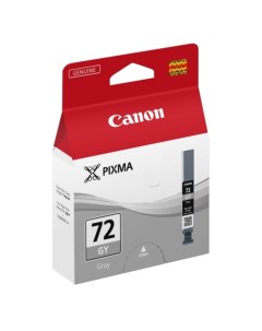 Картридж струйный PGI 72GY 6409B001 серый оригинальный объем 14мл ресурс 165 страниц для PIXMA PRO 1 Canon