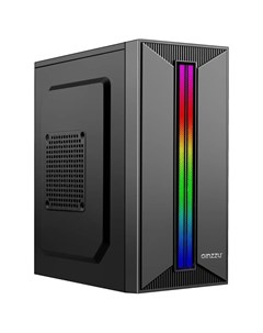 Корпус B350 mATX Mini Tower RGB подсветка черный без БП B350 Ginzzu