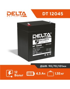 Аккумулятор для ИБП DELTA_DT 4 51 А ч 12 В DT 12045 Delta battery
