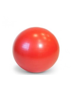 Мяч для фитнеса надувной диаметр 66см красный Nobrand