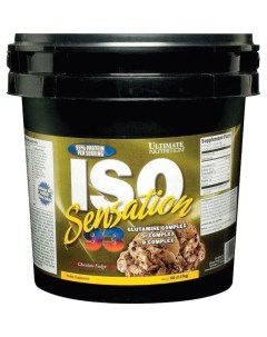 Протеин Iso Sensation 93 2270 г cafe brazil Ultimate nutrition