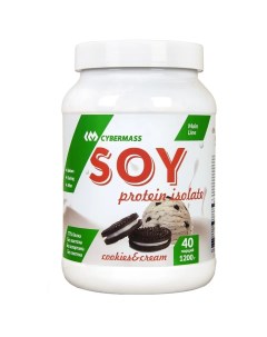 Протеин Soy Protein 1200 г cookies cream Cybermass