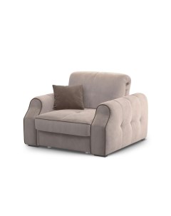 Кресло кровать Тулуза 80408236 капучино коричневый серый Dreamart