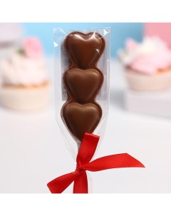 Шоколад фигурный Сердца молочный 25 г Nobrand