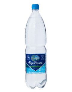 Вода минеральная негазированная 1 5 л Волжанка