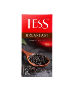Чай черный Breakfast 25 пакетиков Tess