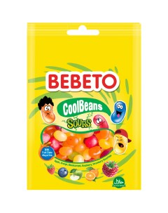 Мармелад жевательный Cool Beans Sours 60 г Bebeto