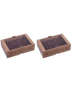 Набор из 2 шт Зефир Ванильный в шоколадной глазури 1000 г картонная коробка К Яшкино