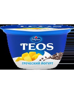 Йогурт Греческий манго чиа 2 140 г Teos