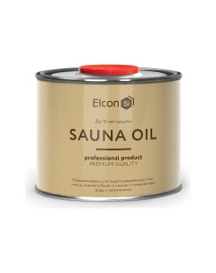 Масло Sauna Oil для дерева 500 мл Elcon