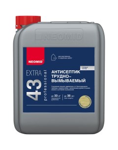 Антисептик Extra Eco трудновымываемый готовый раствор 5 кг Neomid