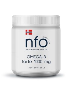 БАД Омега 3 NFO Форте 360 капсул Norwegian fish oil
