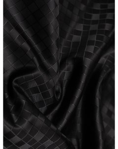 Подкладочная ткань жаккард принт P084 bk 100 полиэстер черная 2 метра Mdc fabrics