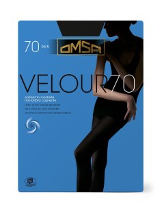 Колготки женские Oms Velour 70 Nero Omsa