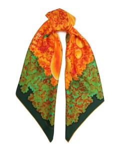 Шелковый платок Autumn Kirill ovchinnikov